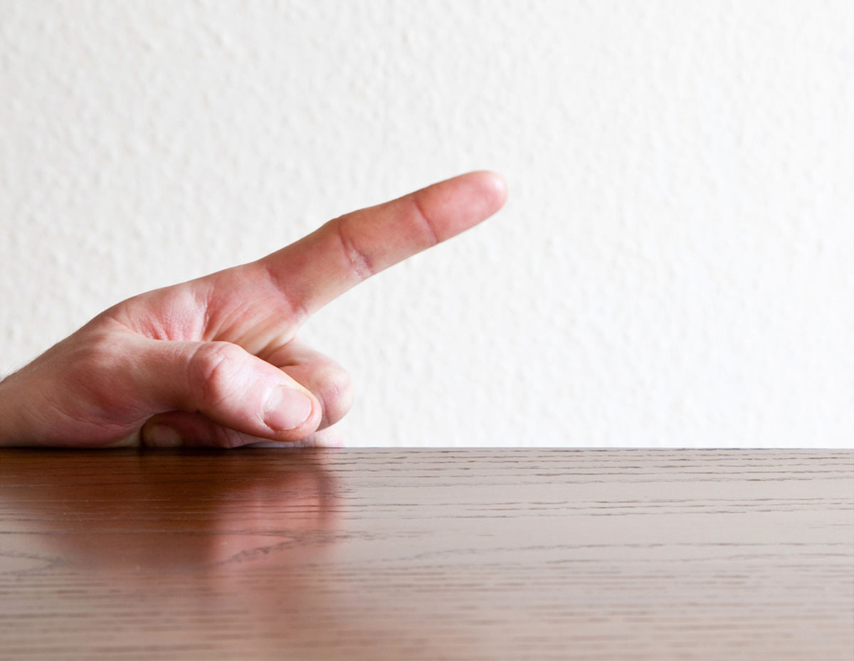 If you run your finger along a baseboard, set of blinds, or shelf, you hardly notice any dust on your finger. The dust on the surface is nearly impossible to see.