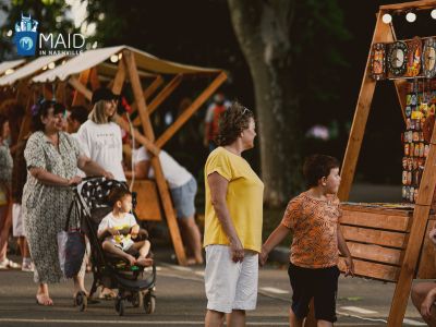family in the park